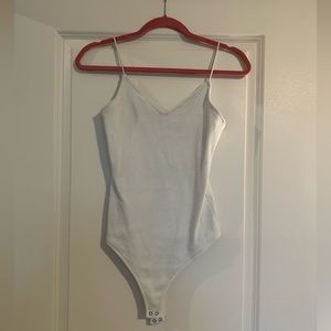 Abercrombie White Tank Bodysuit